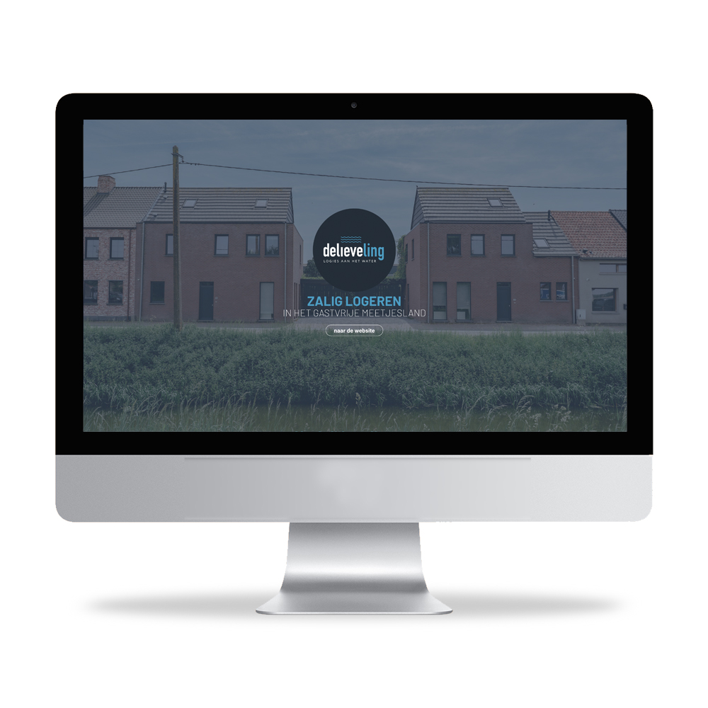 Website vakantiehuisjes 'De Lieveling'