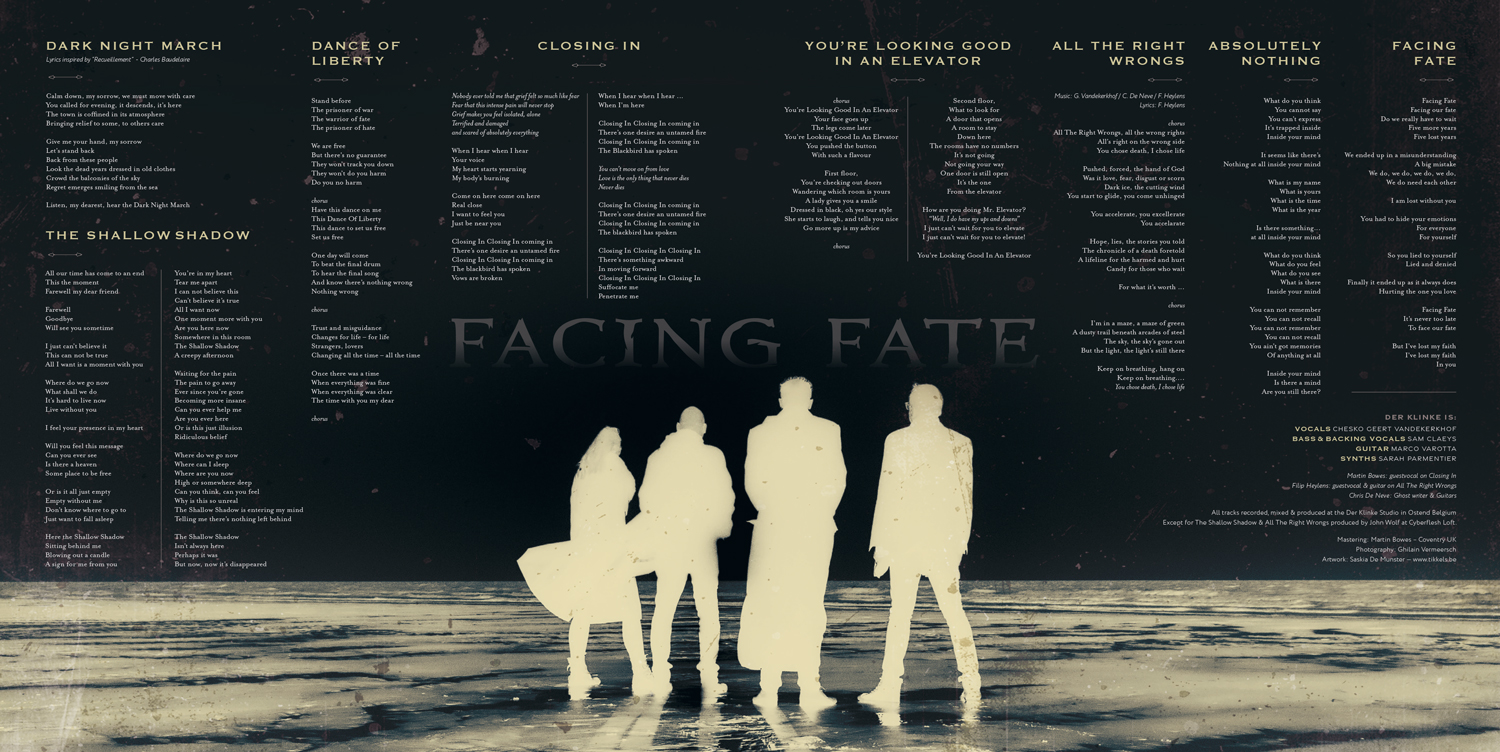 Der Klinke Facing Fate vinyl front