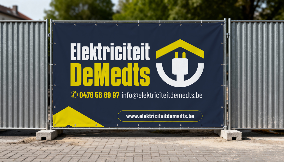 Ontwerp huisstijl Elektriciteit De Medts 